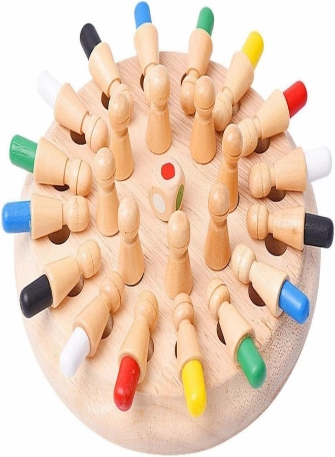 Wooden Colour Memory Game - 3+