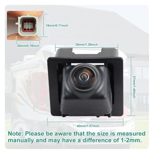 Rear View Backup Camera - Night vision Wire 960*480 pixels