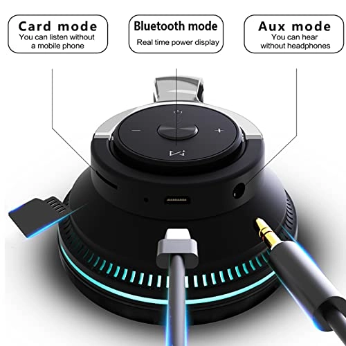 Wireless Over Ear Bluetooth 5.1 Headset Wireless Headphone