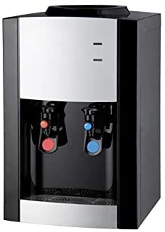 GEEPAS Table Top Water Dispenser - Hot And Cold Silver