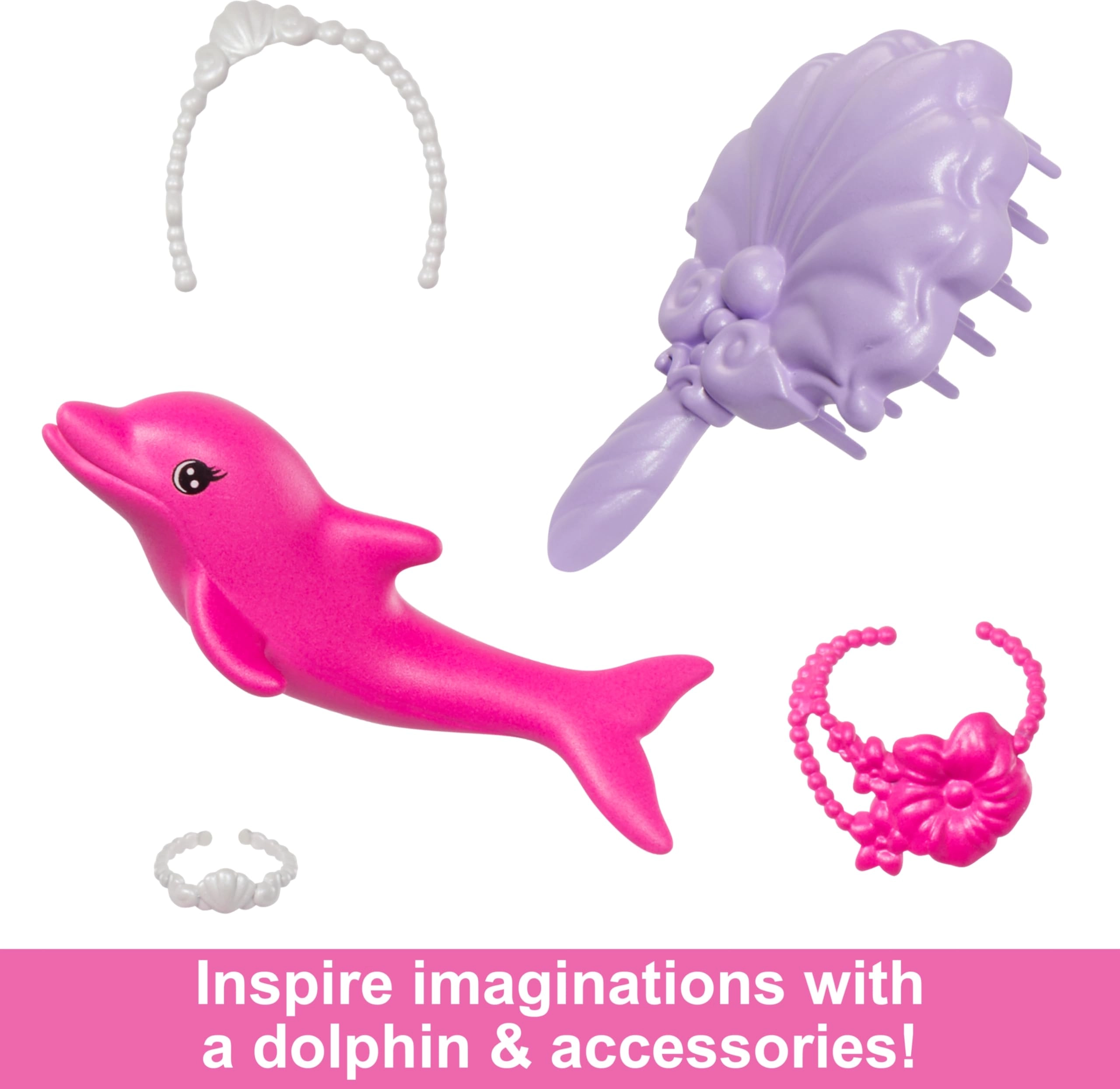 Brooklyn Mermaid Doll - Pink Hair Water-Activated Color Change Ages 3+