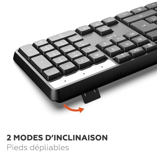 Deluxe Wireless Keyboard - FR Wired/Wireless