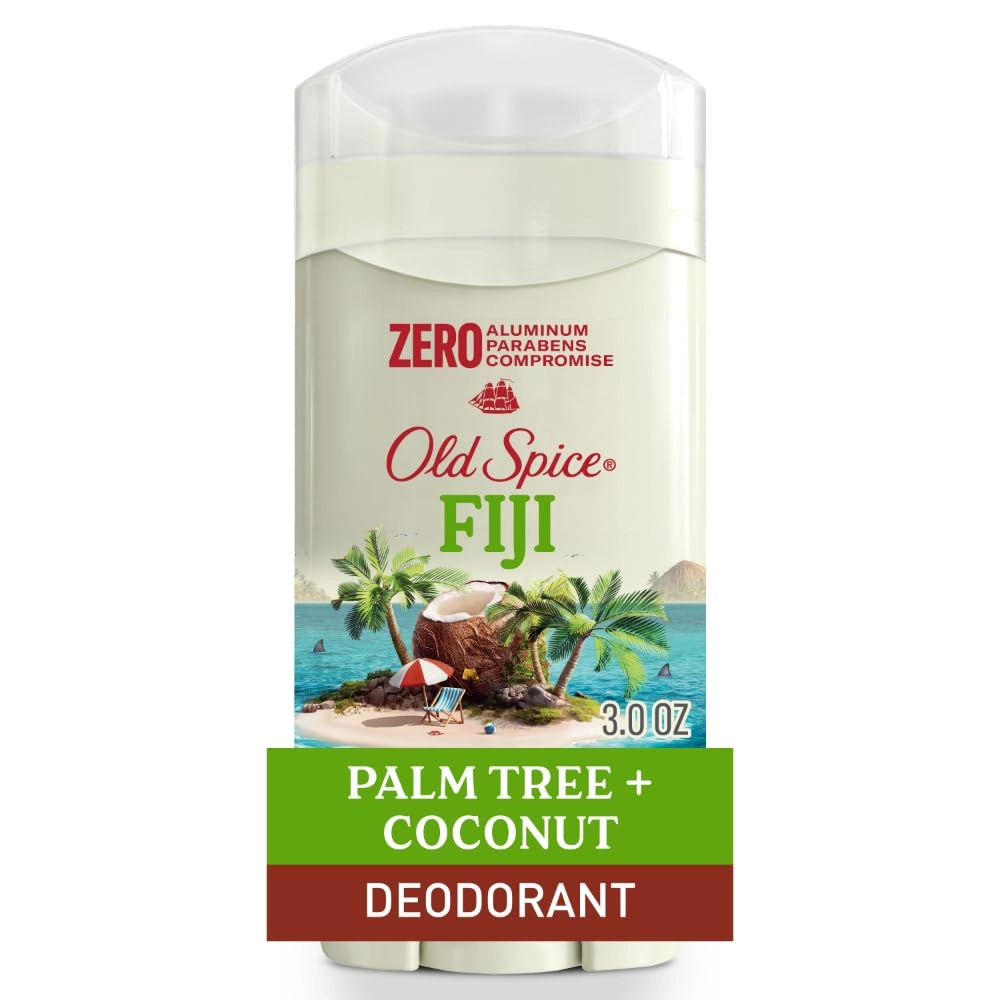 Aluminum Free Deodorant - Fiji with Palm Tree 3.0 Ounce