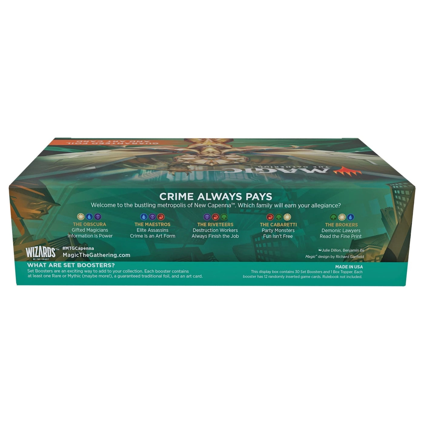 Streets of New Capenna Set Booster Box - English 361pcs