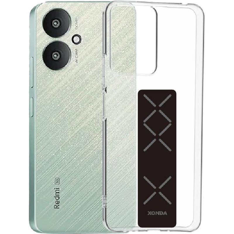 Back Cover Mobile Case with Strap - TPU Material for Motorola edge 50