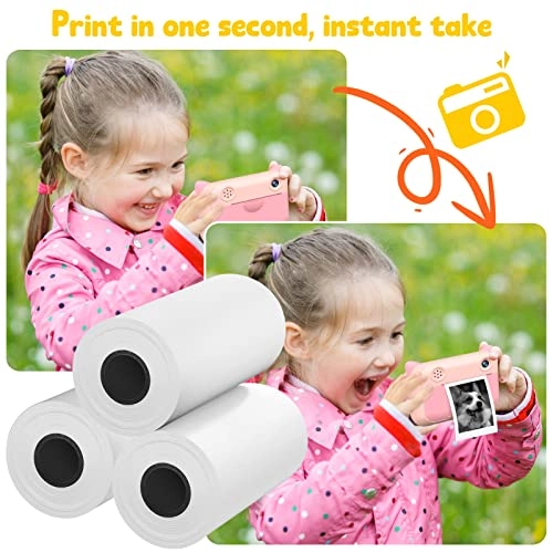 Camera Print Paper - 10 Rolls 2.2"