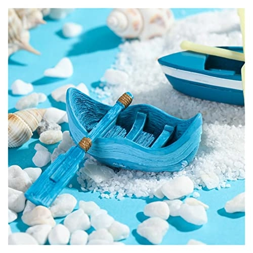 Boat Figurine - resin