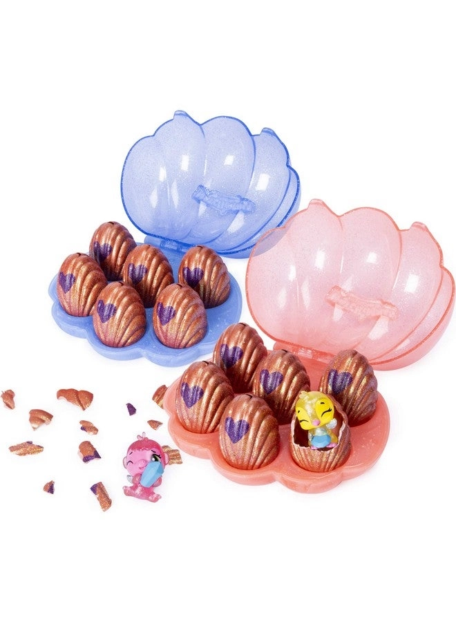 Shell Carrying Case + CollEGGtibles - 6 pcs