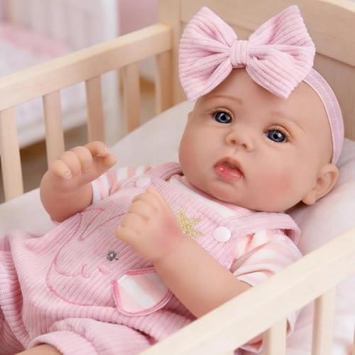 Reborn Baby Doll - 18 Inches Silicone Ages 3+