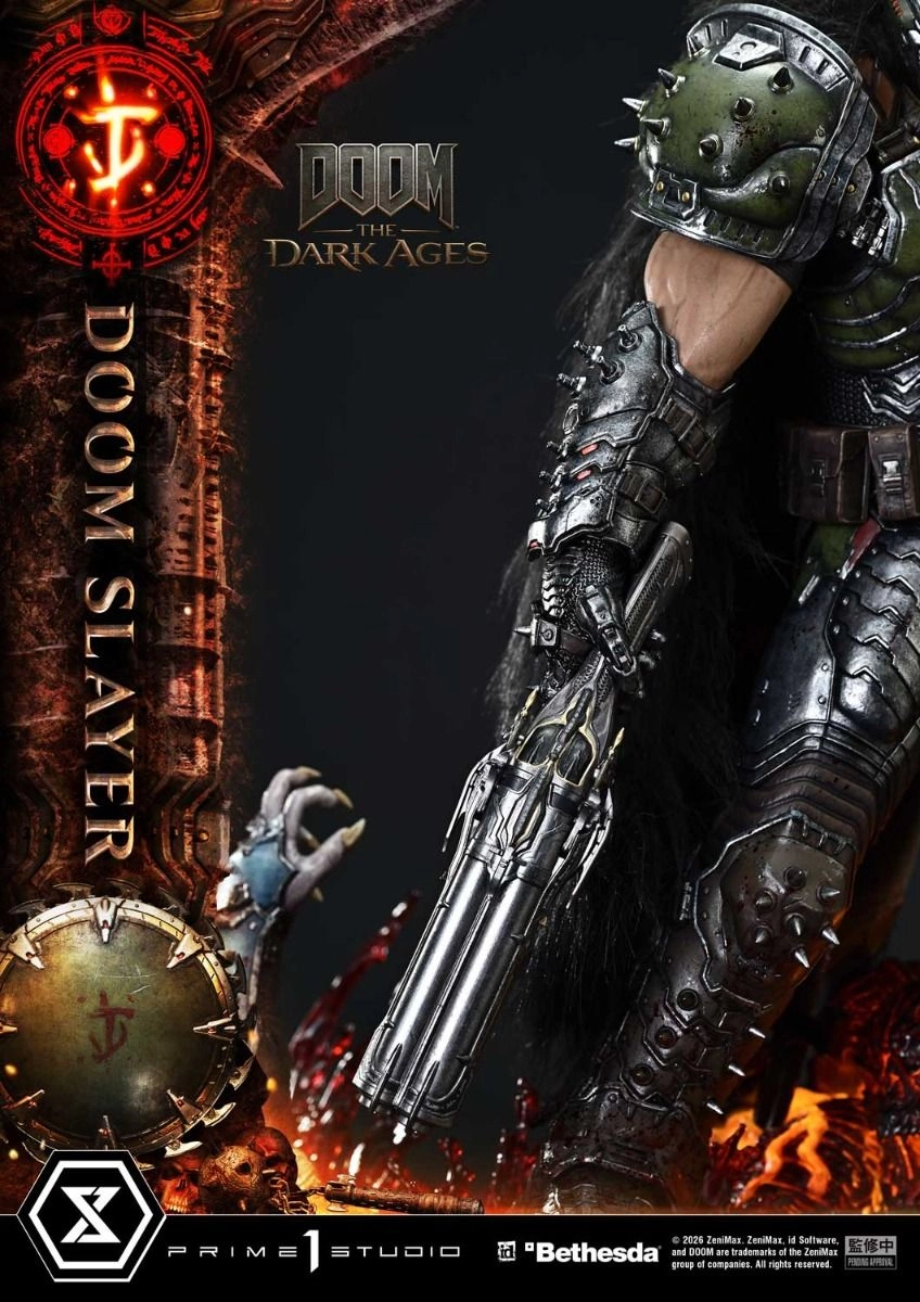Ultimate Premium Masterline Doom: The Dark Ages Doom Slayer Statue