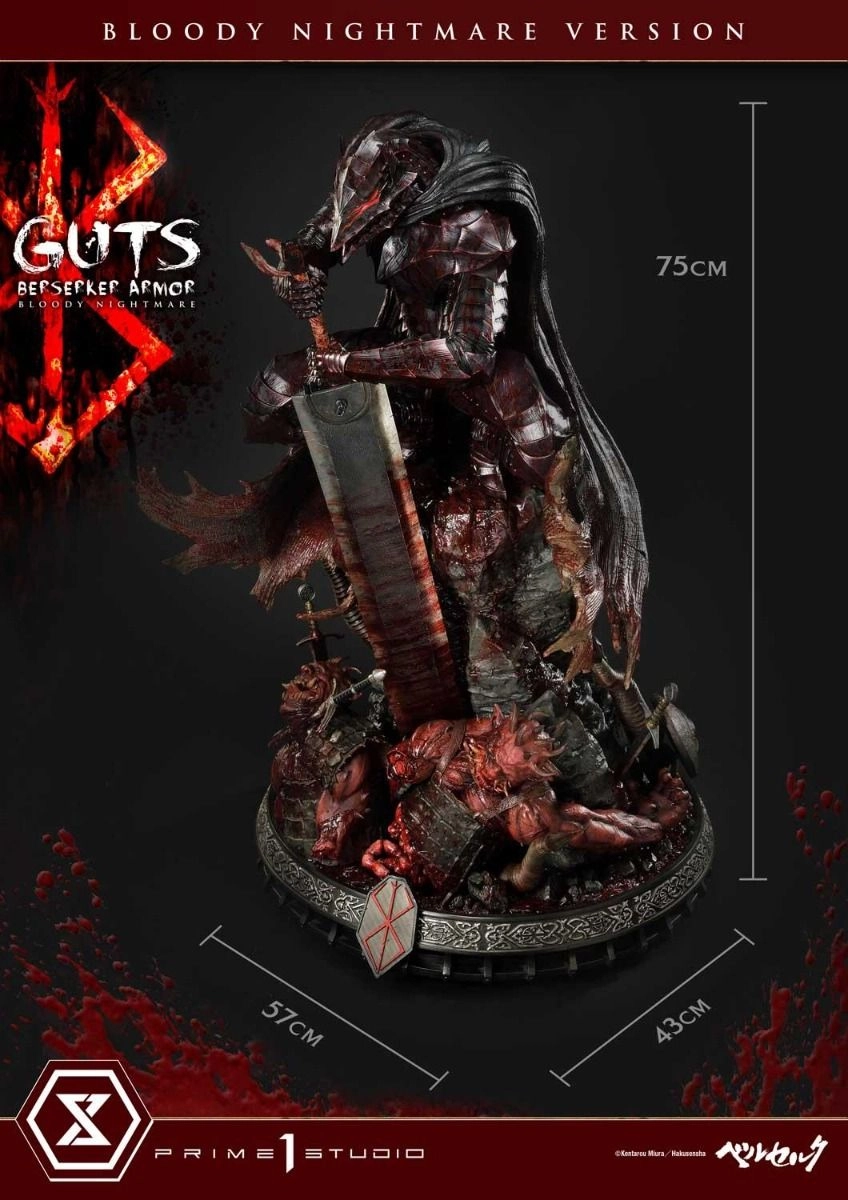 Guts, Berserker Armor Statue Bloody Nightmare