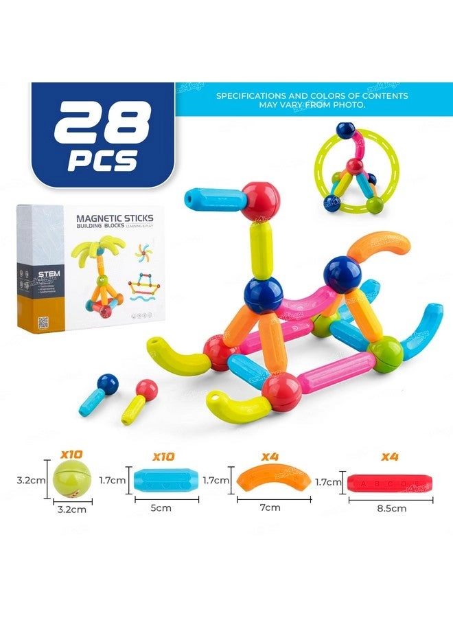 Magnetic Sticks - Engineer 28 pcs