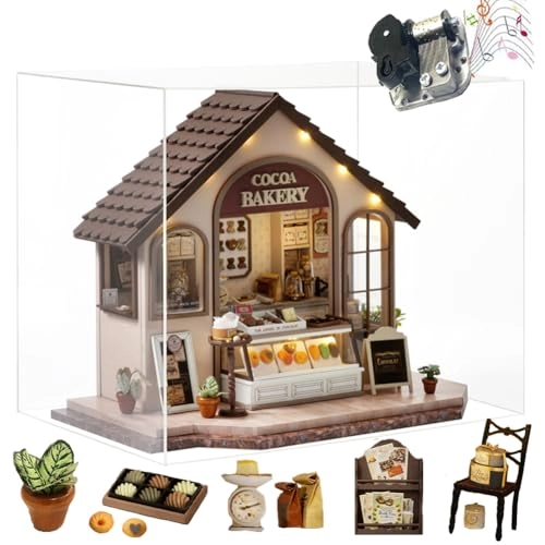 DIY Miniature House Kit - Bakery Shop