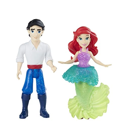 Ariel Collectible Small Doll - 2 Dresses + Prince Eric Collectible Small Doll - Glittering Pants