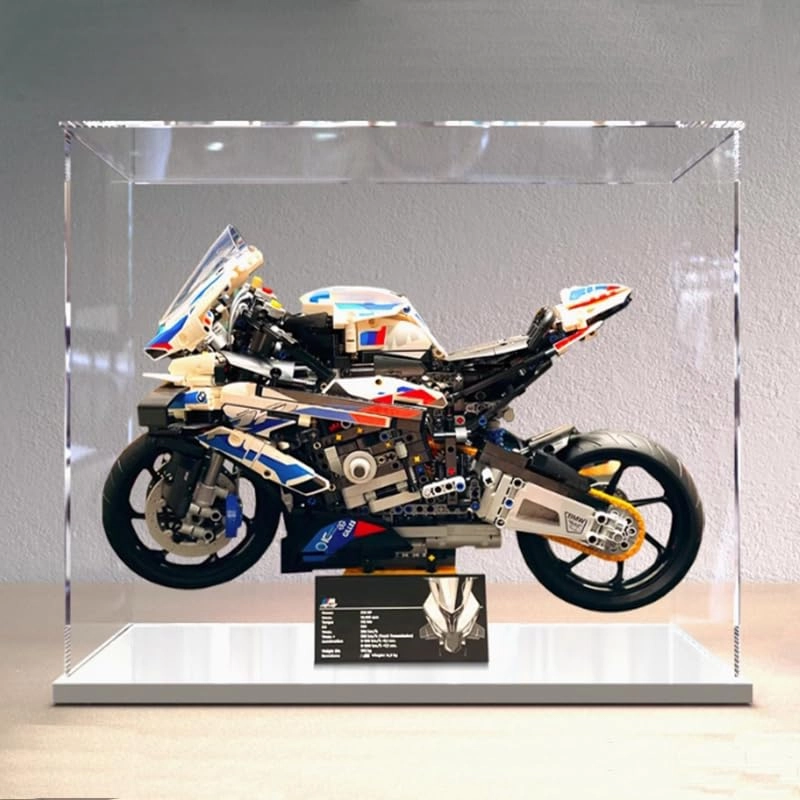 Display Case (42130) - 50x20x40cm Acrylic Black Bottom