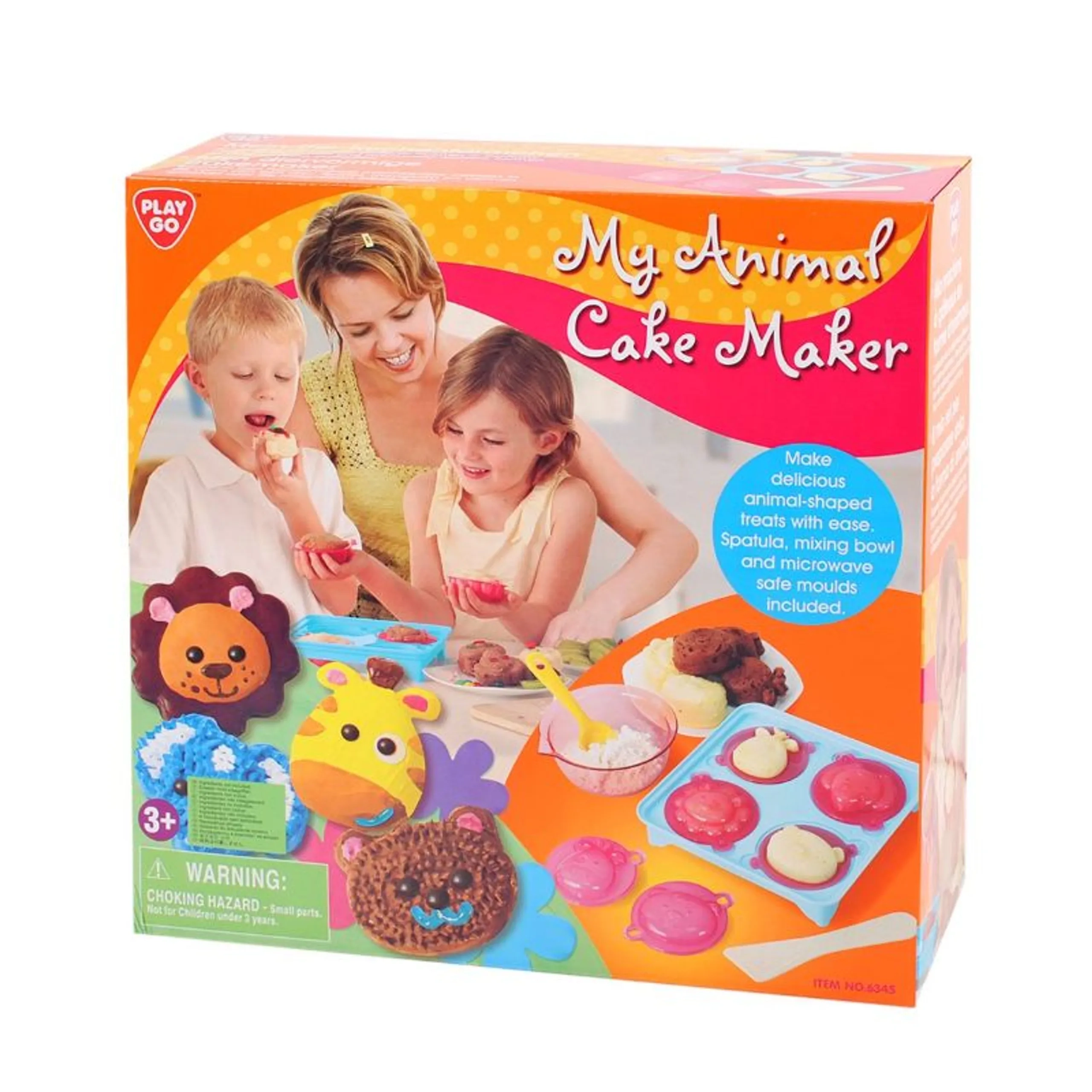 Play&Go PlayGo My Animal Cake Maker - 3 years+