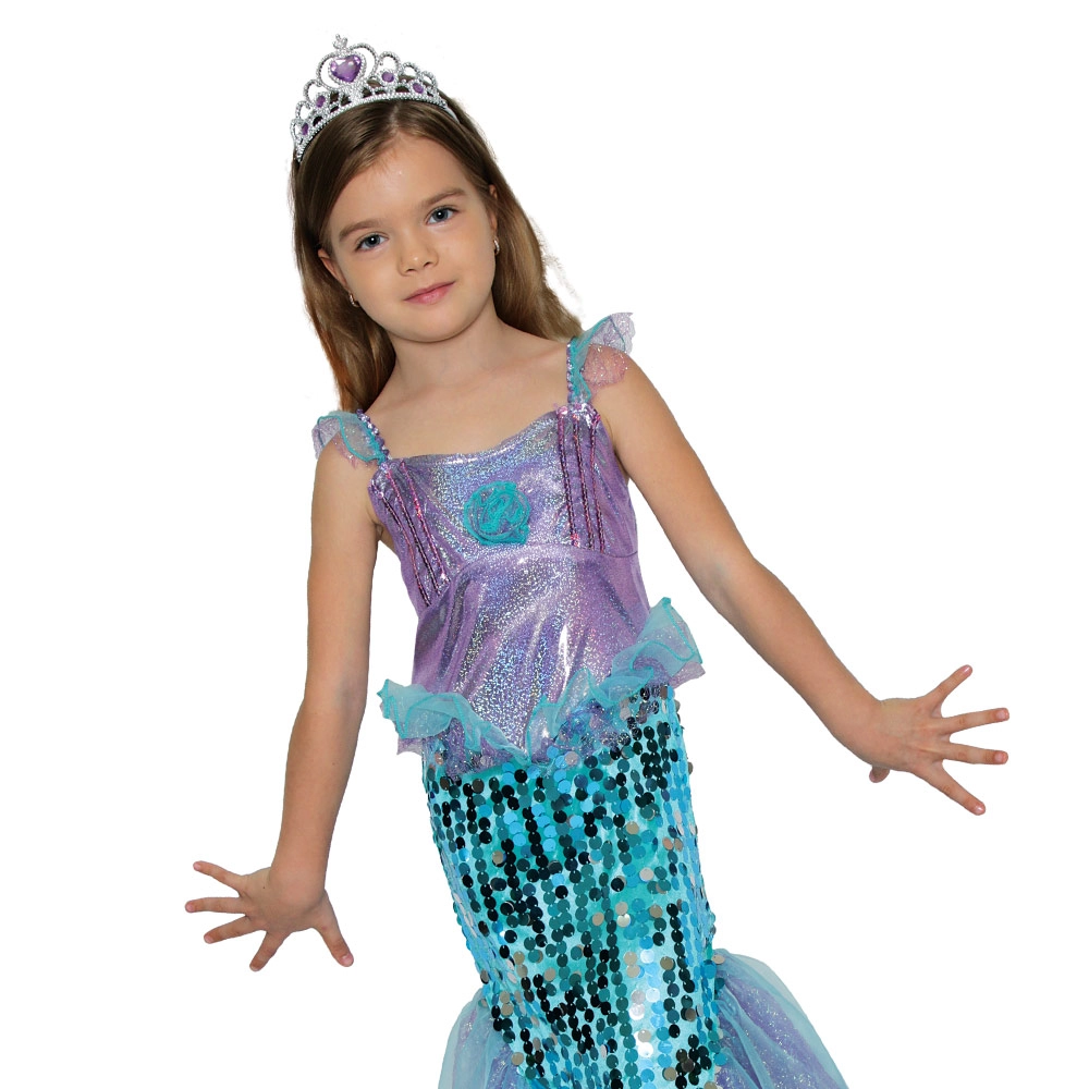 Mermaid Princess Fancy Dress - Suitable for 3 to 6  years 4 Years