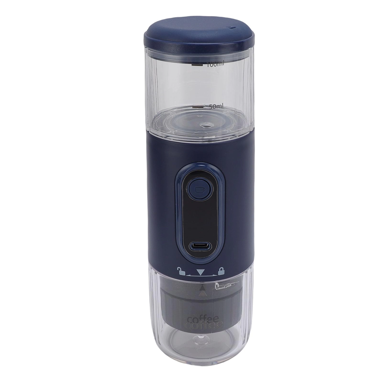 Bewinner Portable Coffee Maker - 100ml ground coffee and capsules
