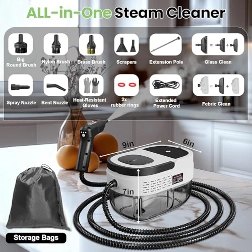 Steam Cleaner - 3BAR 1200ML