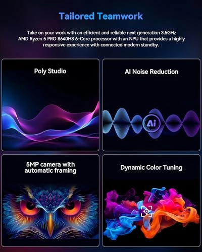 EliteBook 845 G11 17-cp3322nr - 14'' Ryzen 5 PRO 8640HS 32GB DDR5 1.12T Storage