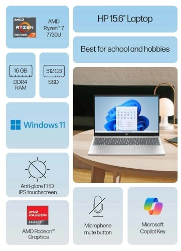 Pavilion (2023) - 15.6'' Ryzen 7-7730U 16GB DDR4 512GB SSD