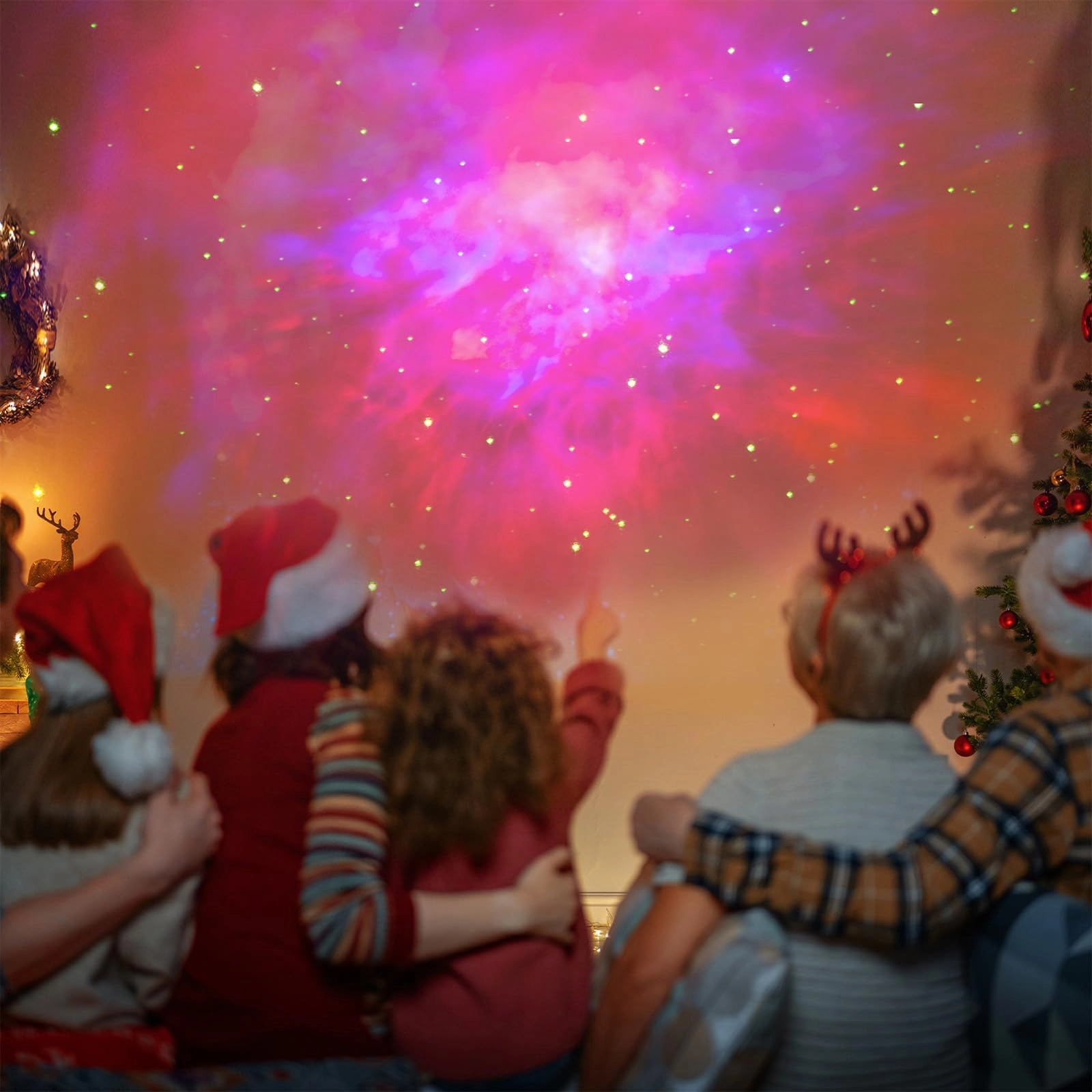 Astronaut Galaxy Projector - Corded Electric Colorful