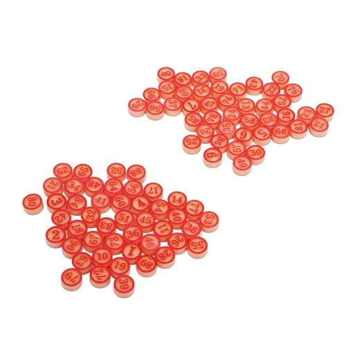 Number Board Game Pieces - 18 months and up 90 pieces