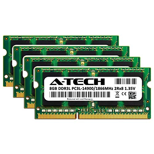 DDR3L SO-DIMM - 32GB 1866MHz/1867MHz 204-Pin
