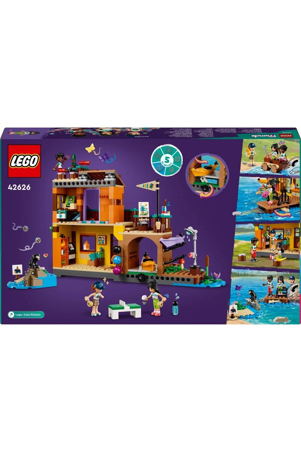 Friends Adventure Camp Water Sports (42626) - Multicolor 3 Mini-Doll Characters