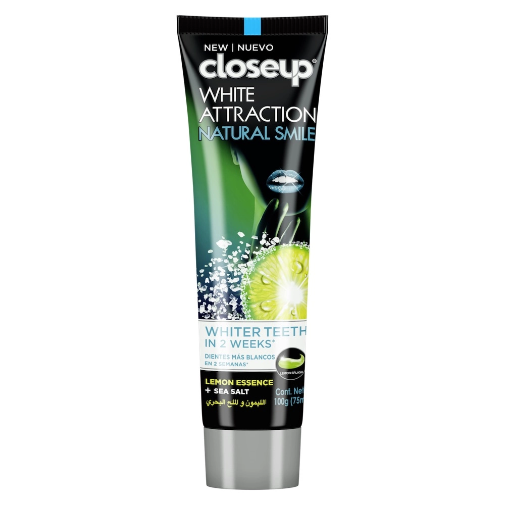 White Attraction Lemon Essence + Sea Salt Toothpaste 75 ml