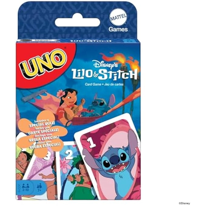 rayihni UNO DISNEYS LILO AND STITCH - Card Game