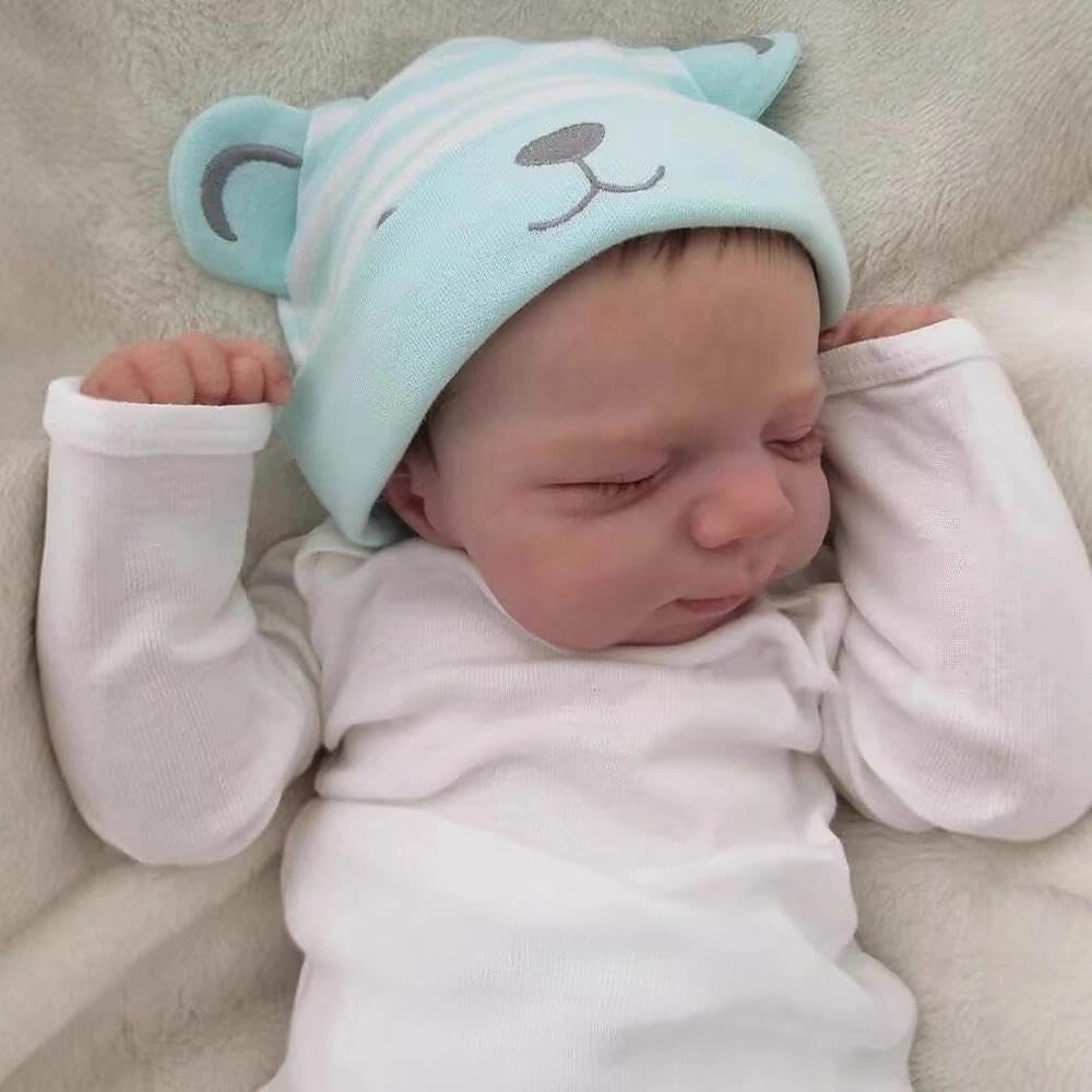Reborn Baby Doll - 18 Inch Silicone Boy Ages 3+