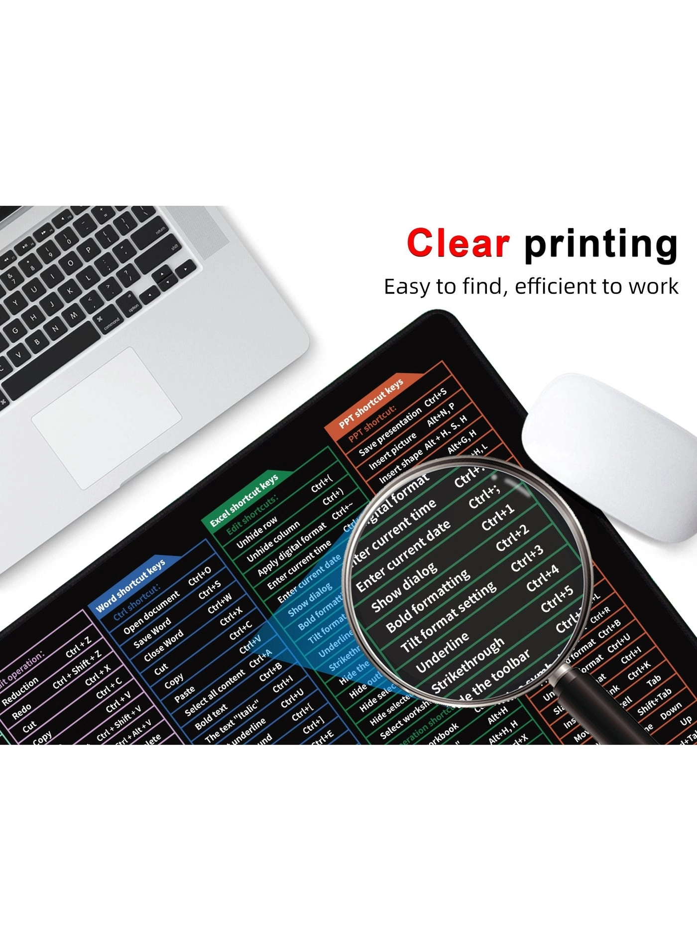 Extended XXL Gaming Mouse Pad - 90x40 cm