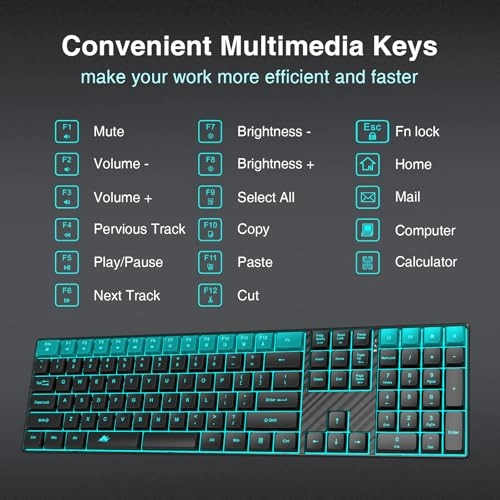 Wireless Backlit Keyboard - Wireless