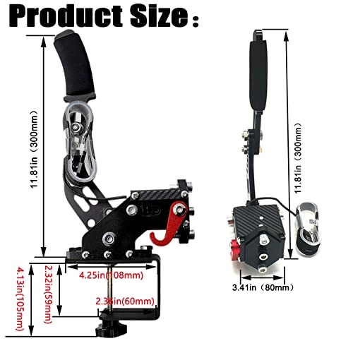 2-in-1 USB Handbrake - PS4/PS5/PC