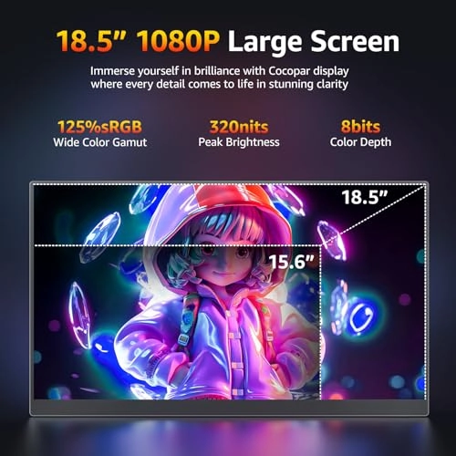 M185 - 18.5 inch 1920 x 1080