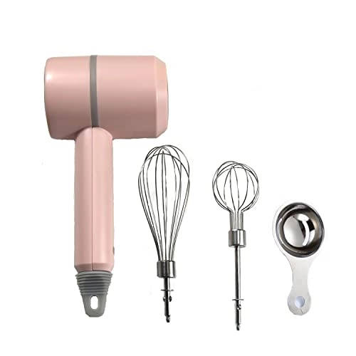 FURVOCHY Hand Mixer - Cordless 3-speed Usb Rechargeable