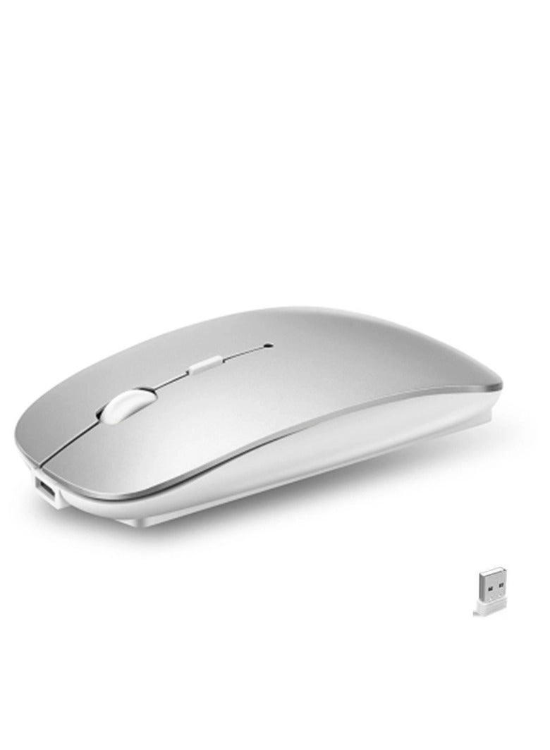 Dual-Mode Silent Cordless Mouse - Wireless