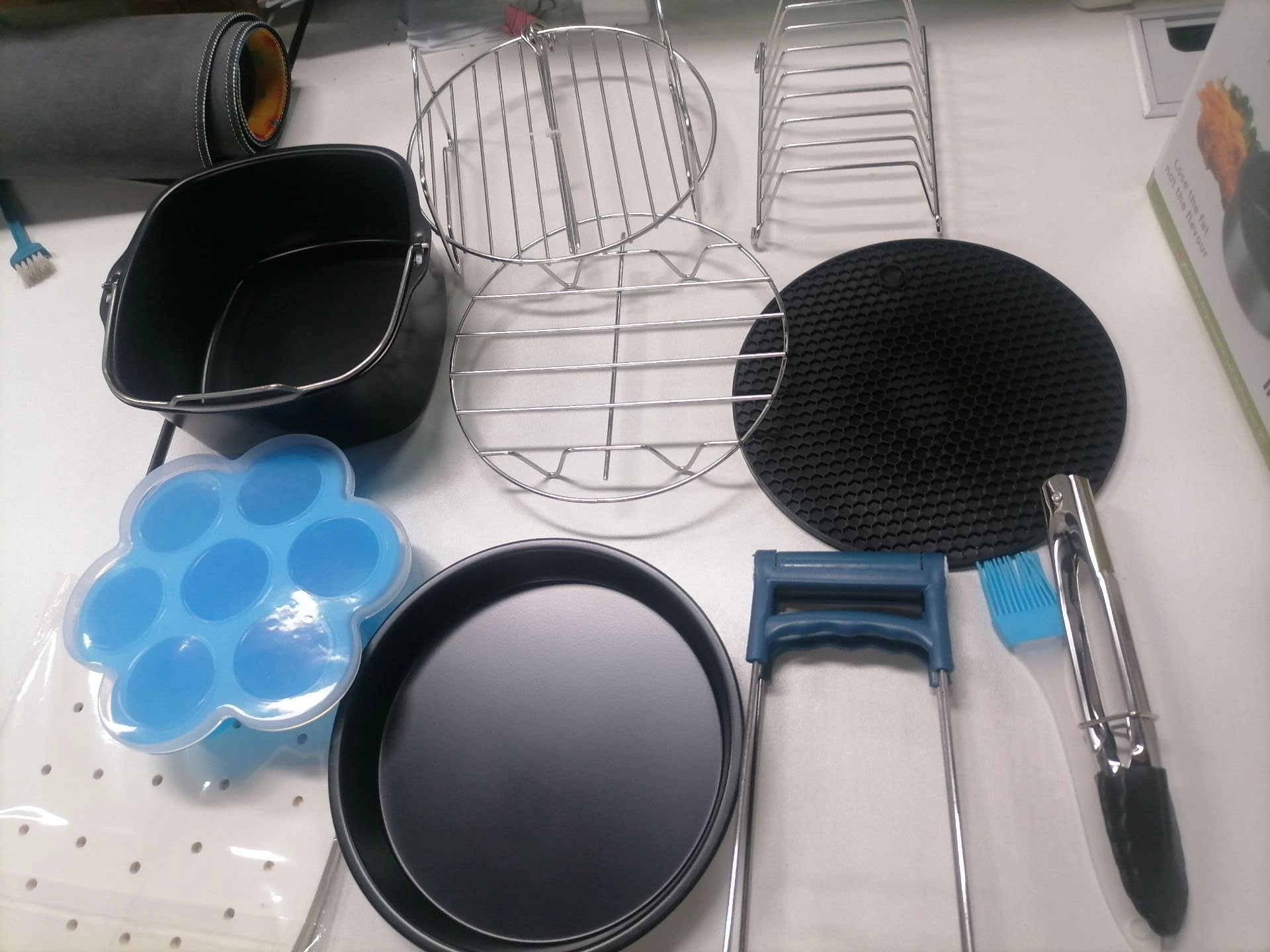 Phefop Square Accessories - Stainless Steel 11 piece(s)