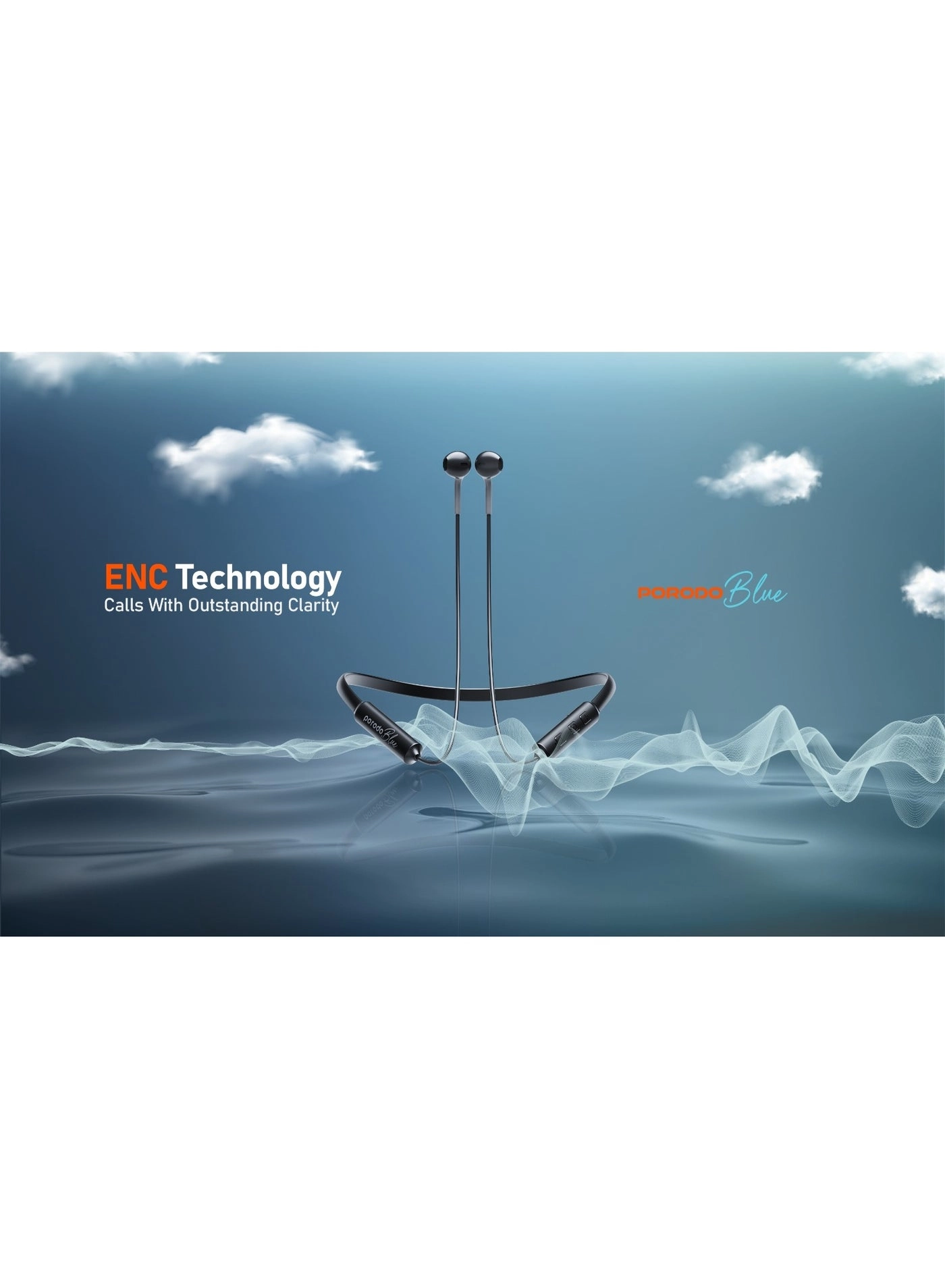 Soundtec Wireless Earbud neck band