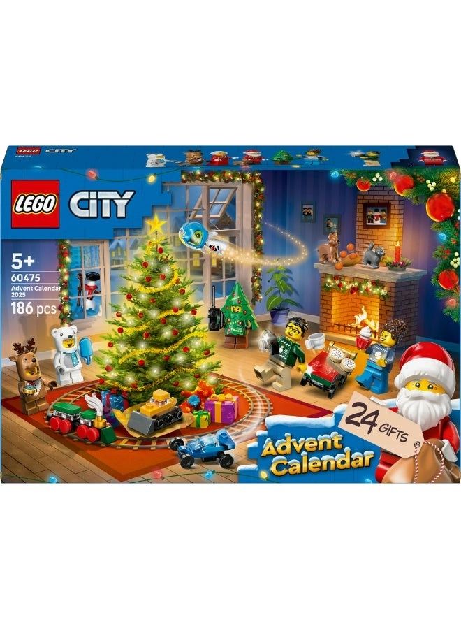 City Advent Calendar 2025 (60475) - 24 Surprises 5+ Years