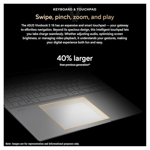 Vivobook S16 Copilot+ - 16'' Ryzen AI 9 365 32GB DDR5 2TB SSD