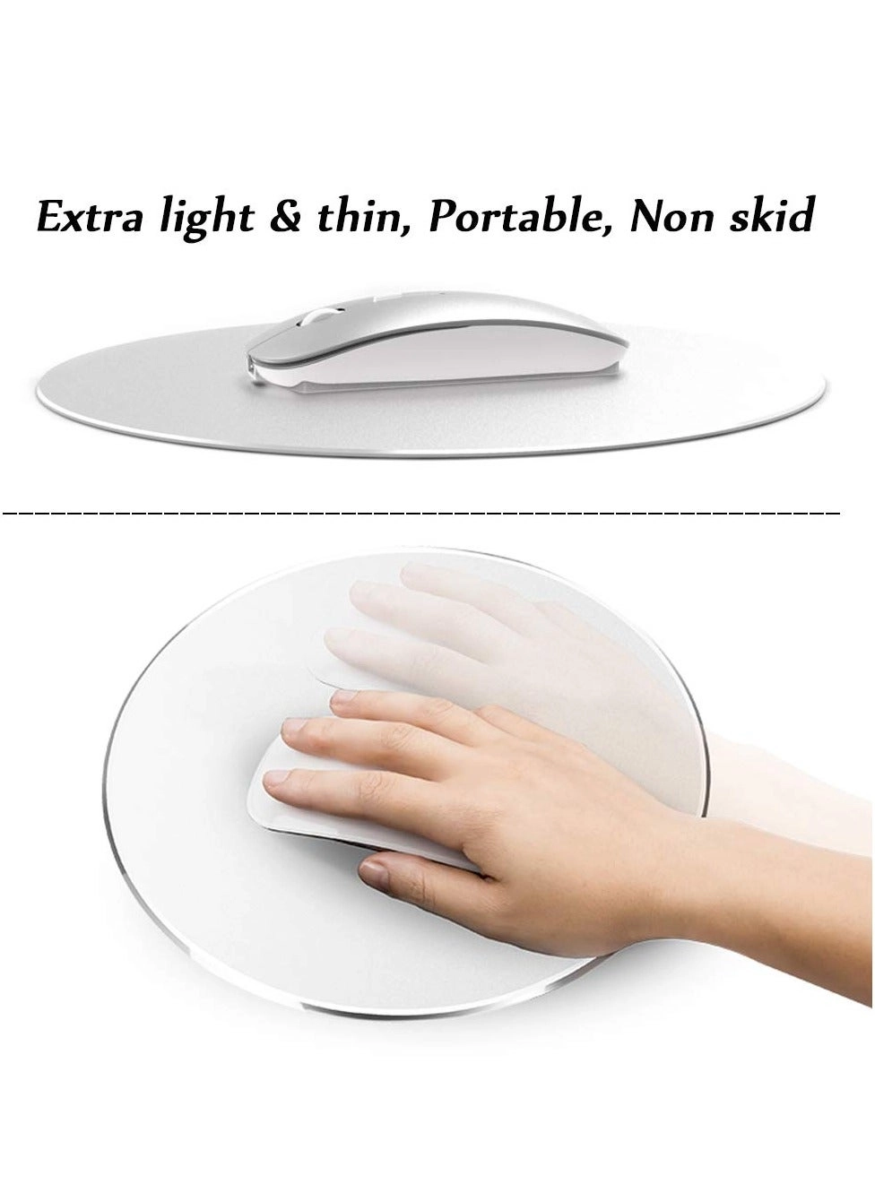 Aluminum Gaming Mouse Pad Pack