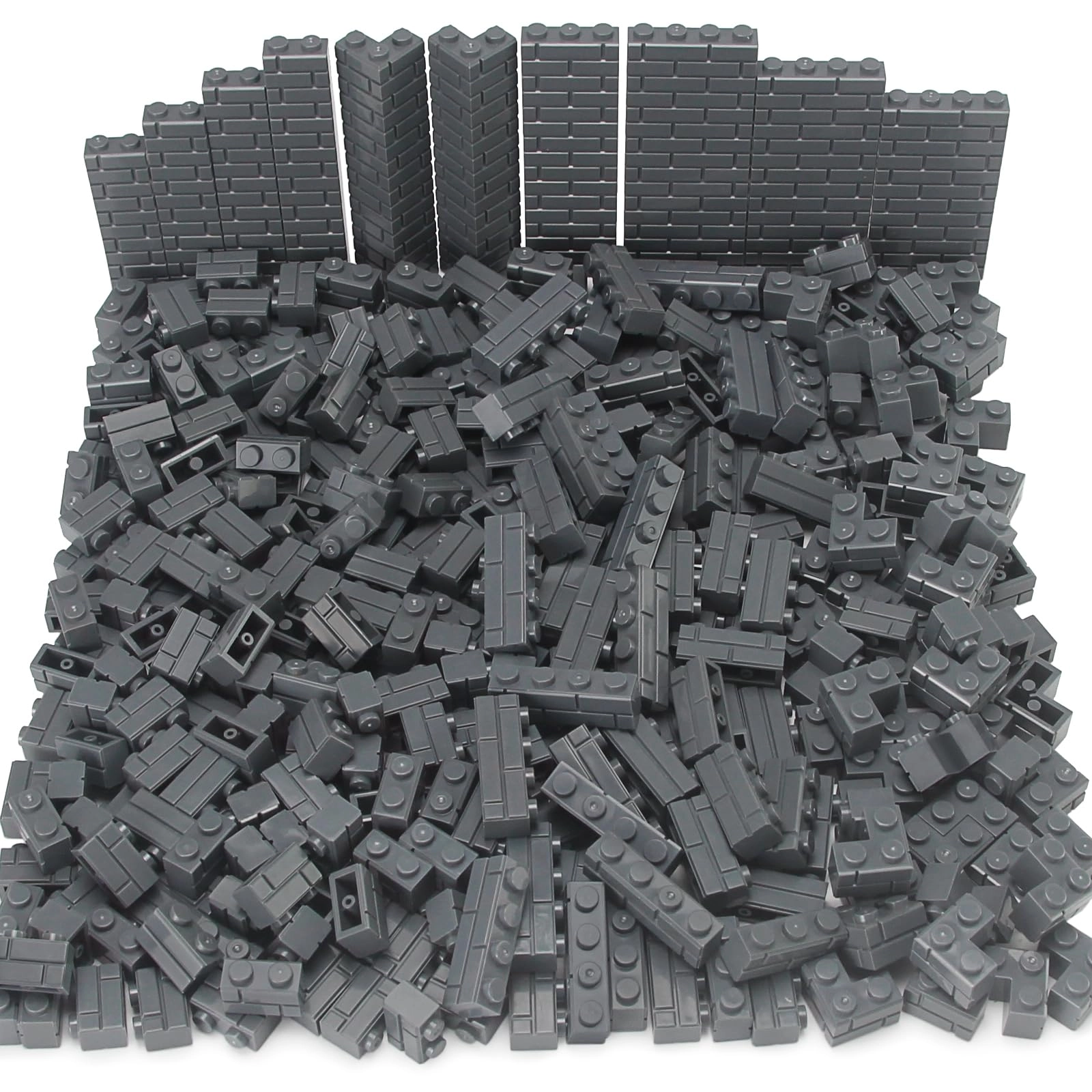 Wall Building Bricks Set - 450 pcs