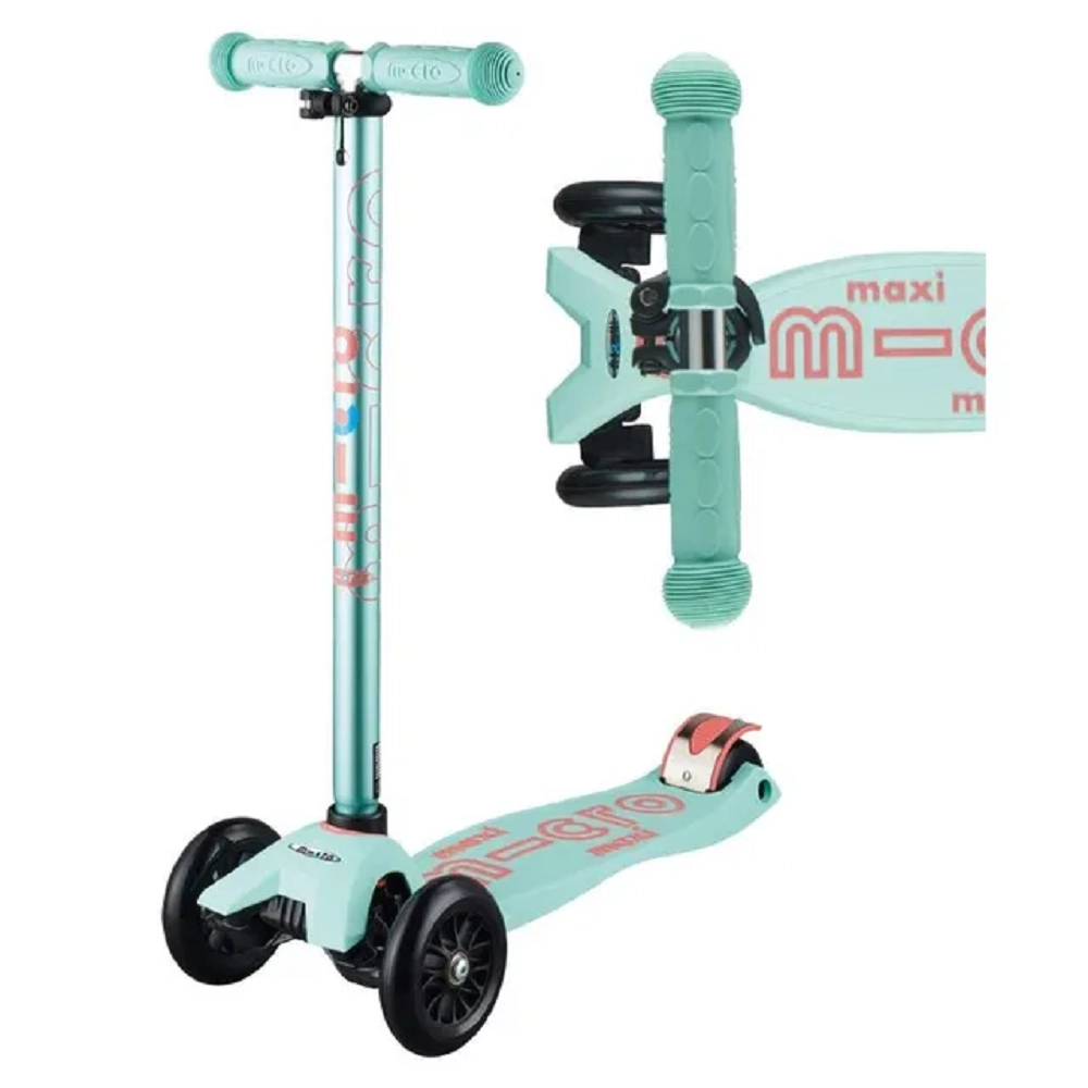 Maxi Deluxe 3-Wheel Kick Scooter – 120/80 mm LED