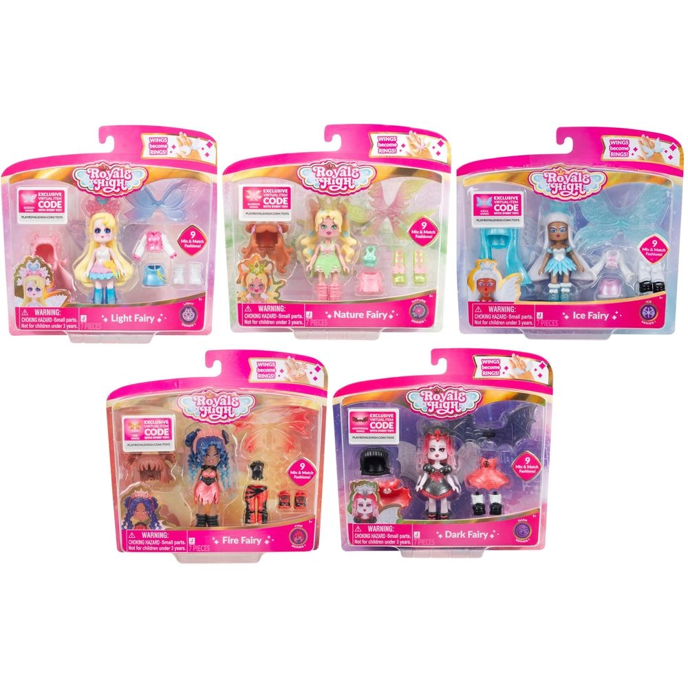 Jazwares Royale High Series 1 Deluxe Fairy Figures (RYH0003)