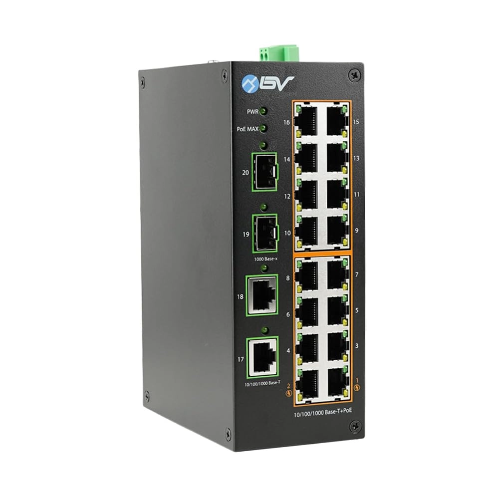 BV-Tech POE-SW1604G-DIN 11-Ports