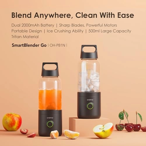 Portable Blender - 500ml USB-C Rechargeable
