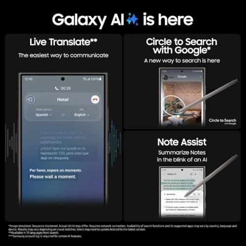 (Renewed) Galaxy S24 Ultra - 12 GB 512 GB