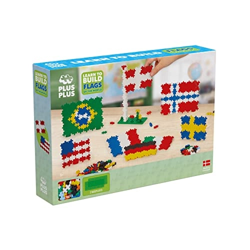 Learn to Build - Flags of The World - 500 pcs